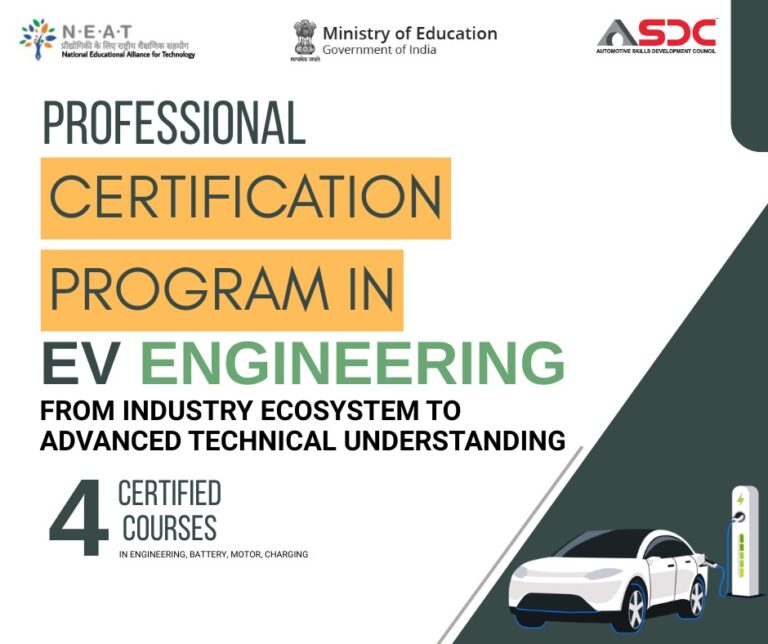 Professional Certification in EV Engineering: From Industry Ecosystem to Advanced Technical Understanding