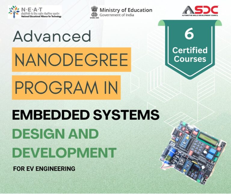 Advanced Nanodegree Program in Embedded Systems Design and Development for EV Engineering