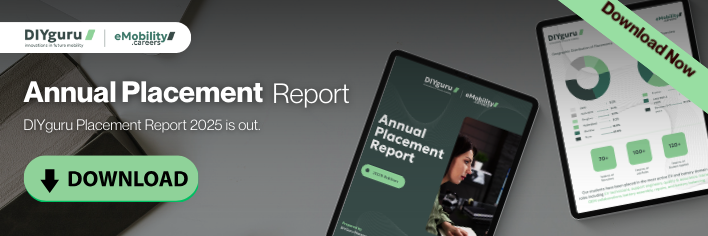DIYguru Placement Report 2025 showcasing EV and battery placement outcomes