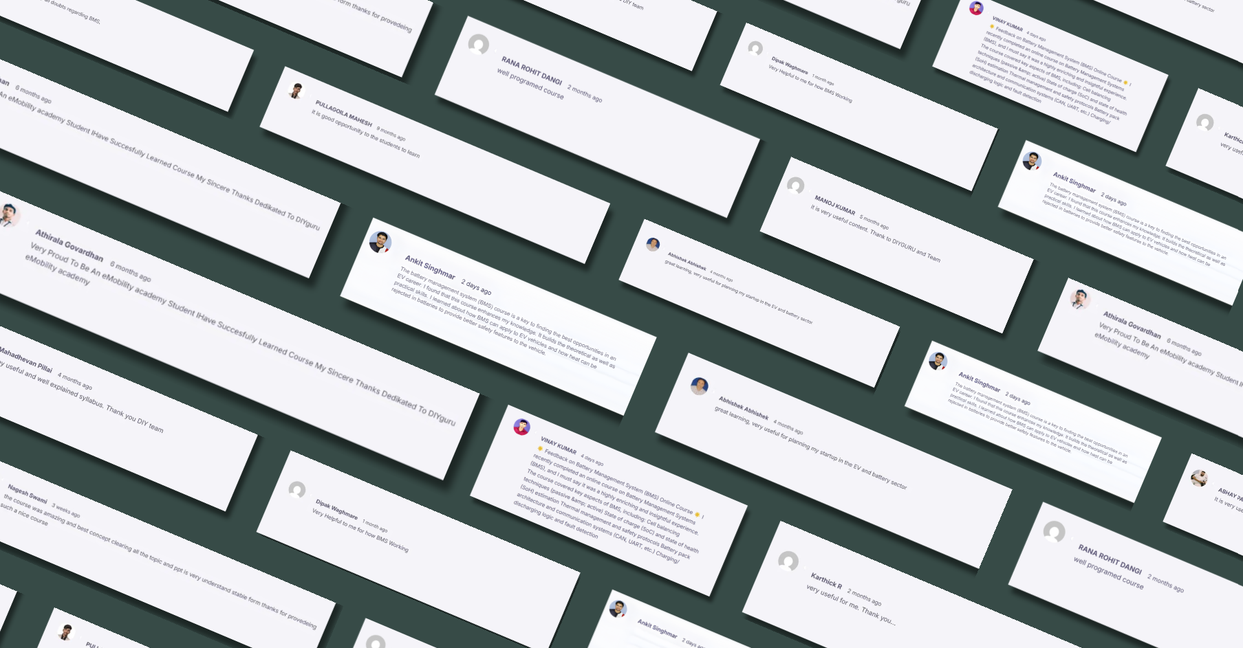 DIYguru Testimonials and student reviews